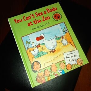 FREE*❤️new You Can't See A Dodo At The Zoo hardcover kids book Fred Ehrlich